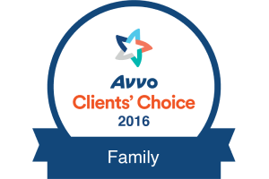 Avvo Clients Choice - 2016 - Family - Badge