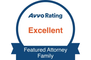Avvo Rating - Excellent - Featured Attorney Family - Badge