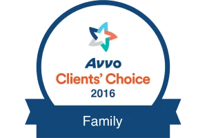 Avvo Clients Choice - 2016 - Family - Badge